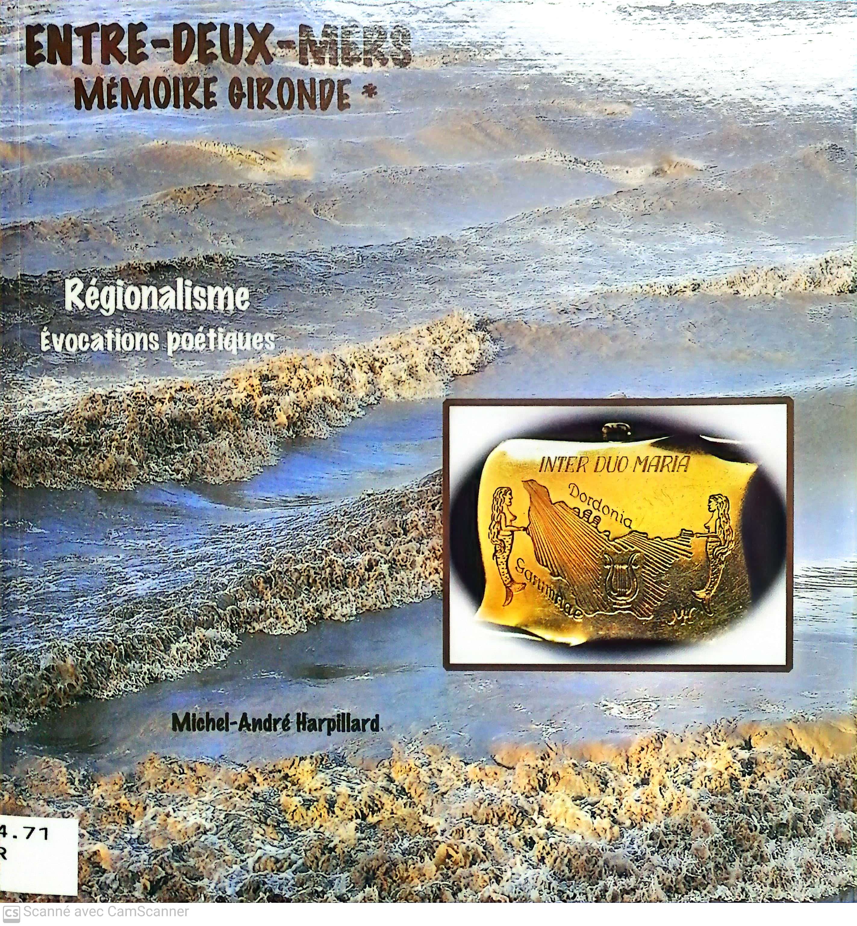 Couverture : Entre-deux-mers Mémoire Gironde