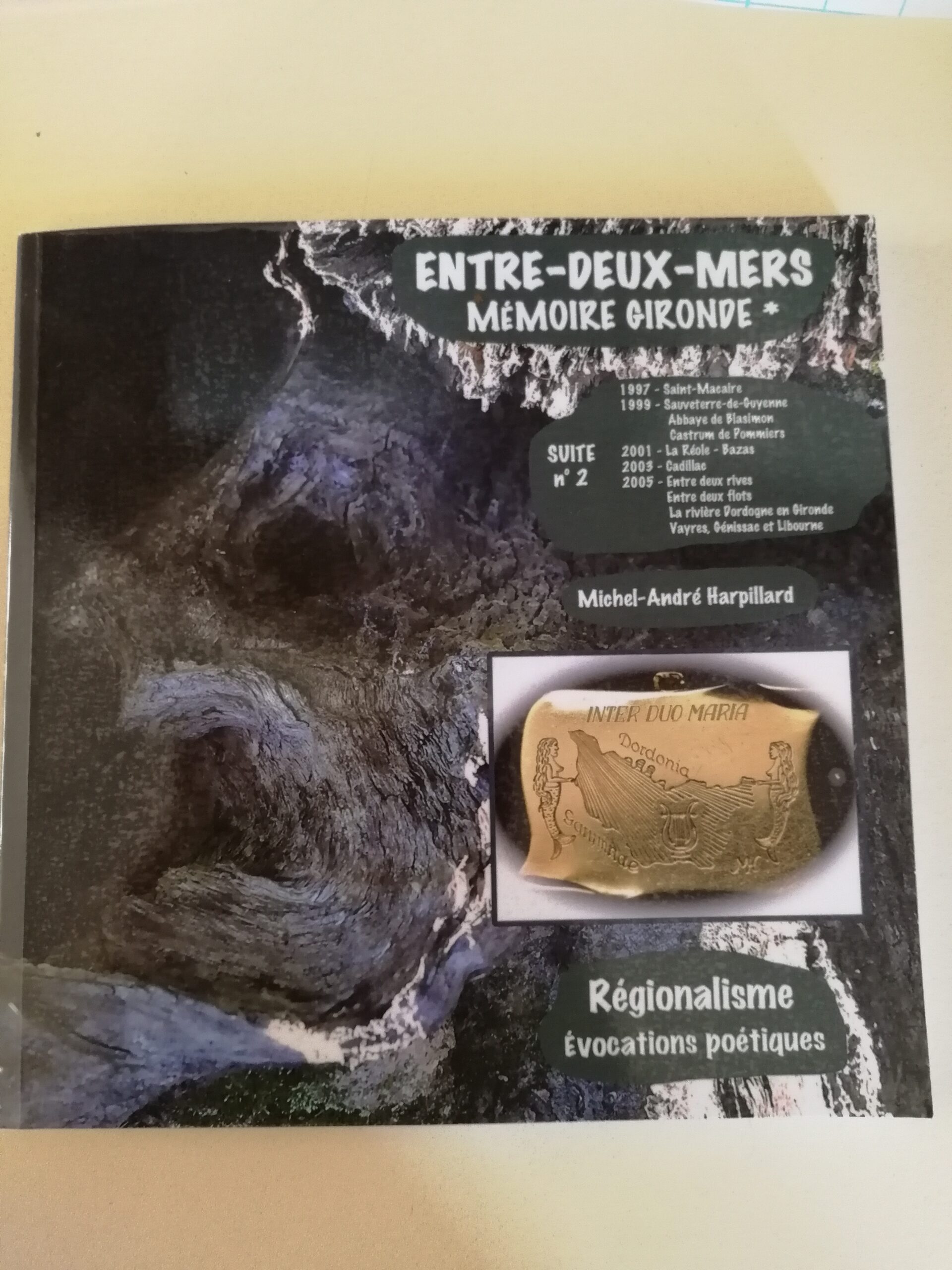 Couverture : Entre-deux-mers Mémoire Gironde